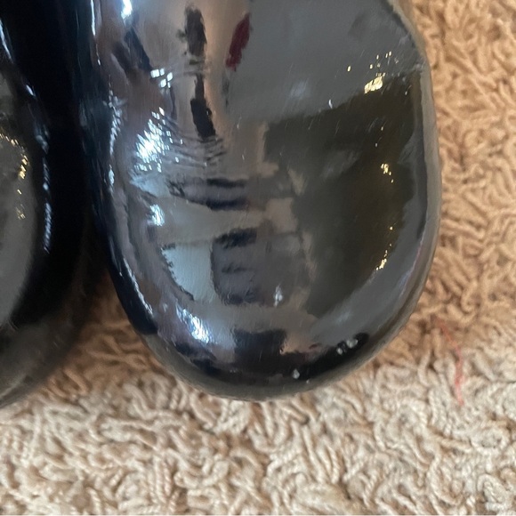 Dansko Pro 40 Black Glossy Leather Clogs Professional Shoes Nursing Slip On EUC - Picture 7 of 11